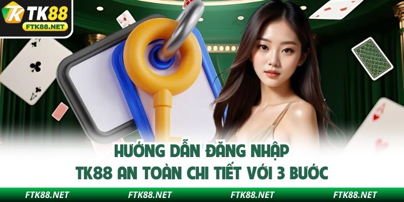 Hướng dẫn đăng nhập TK88 an toàn chi tiết với 3 bước